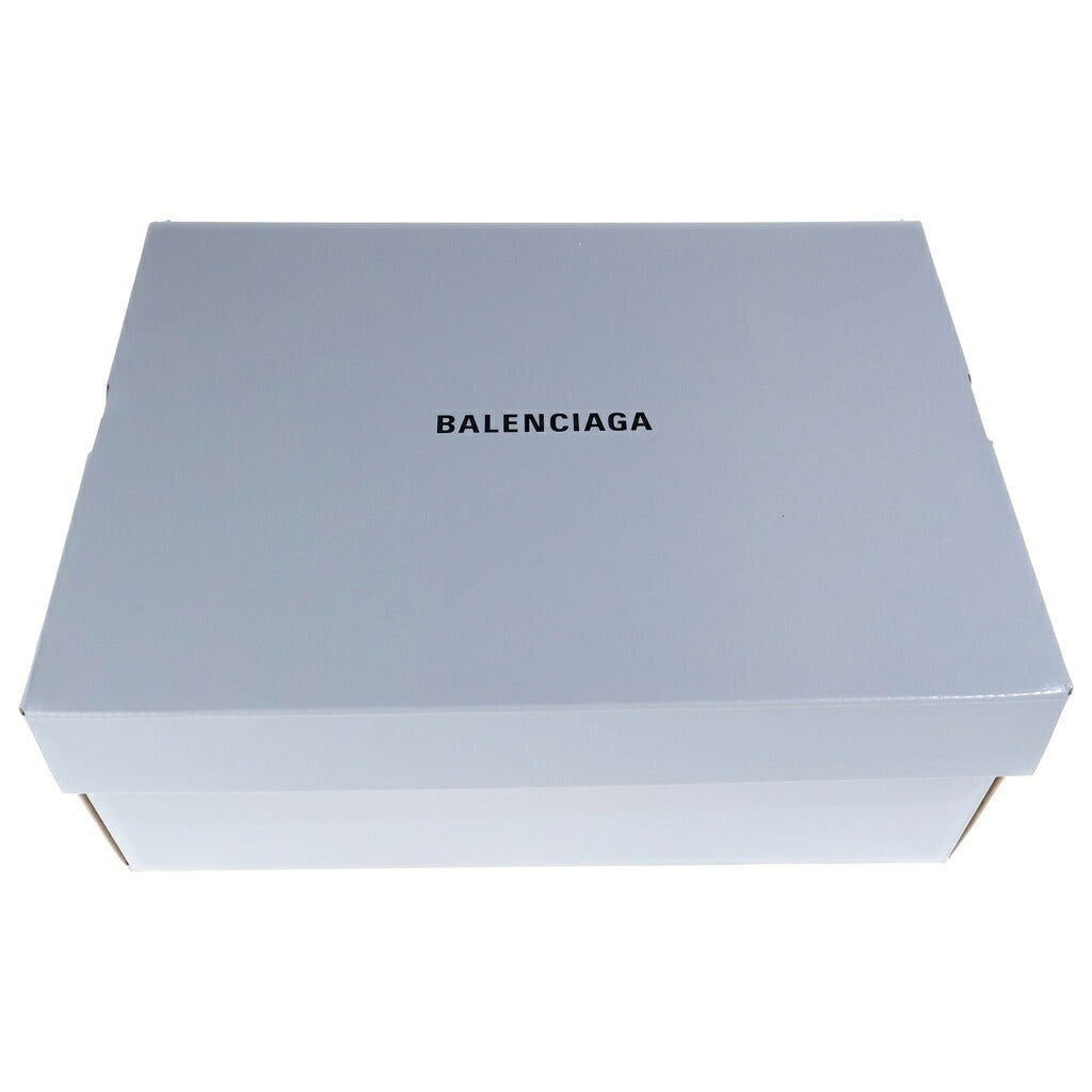BALENCIAGA(バレンシアガ) 3XL スリッポン スライド ミュール リボン ホワイト/ピンク サンダル