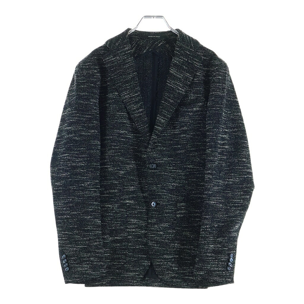 TAGLIATORE(タリアトーレ) ツイードテーラードジャケット ライトジャケット ブラック 24UEG074