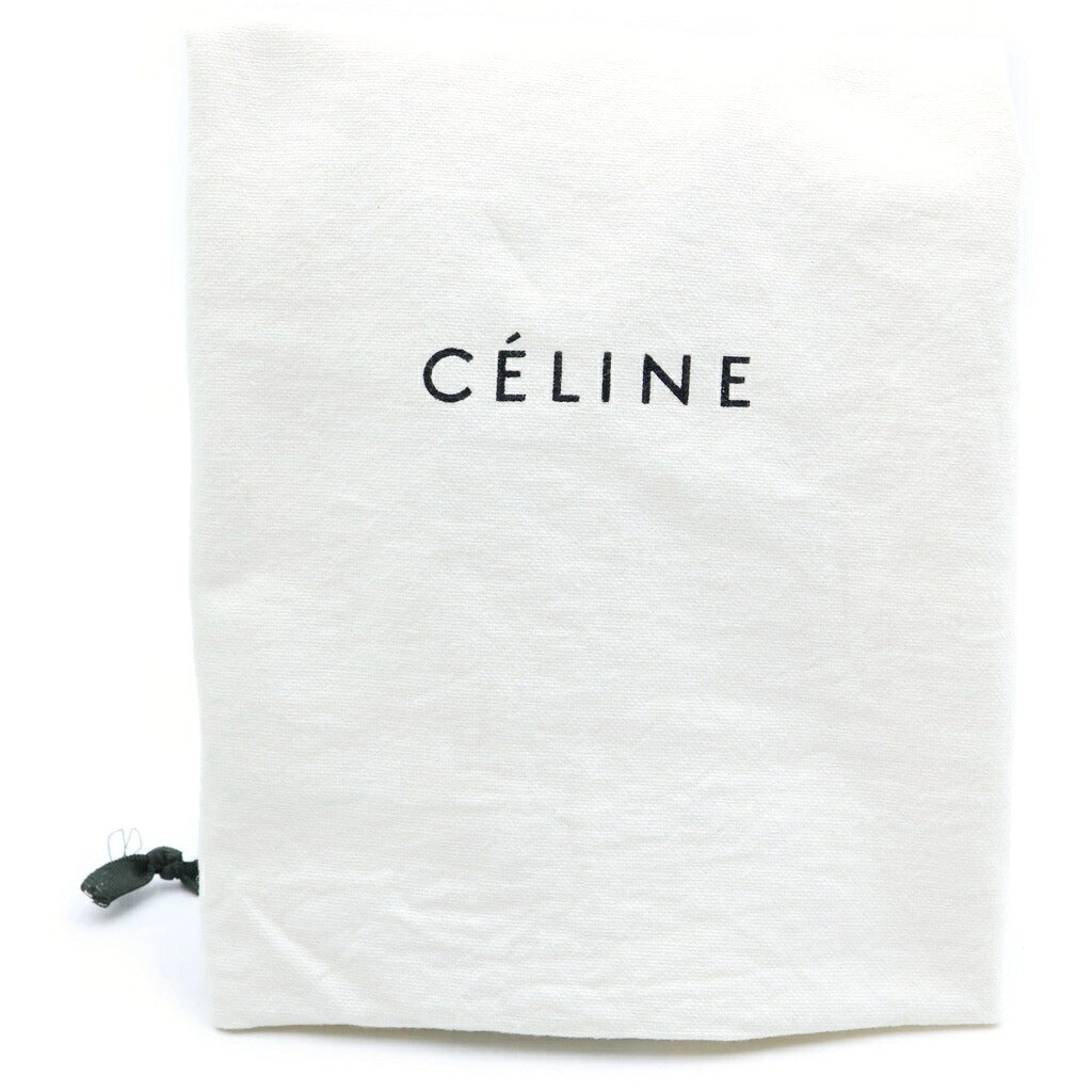CELINE(セリーヌ) ラゲージ マイクロ ミネラル ハンドバッグ トートバッグ ライトグリーン レザー シルバー金具