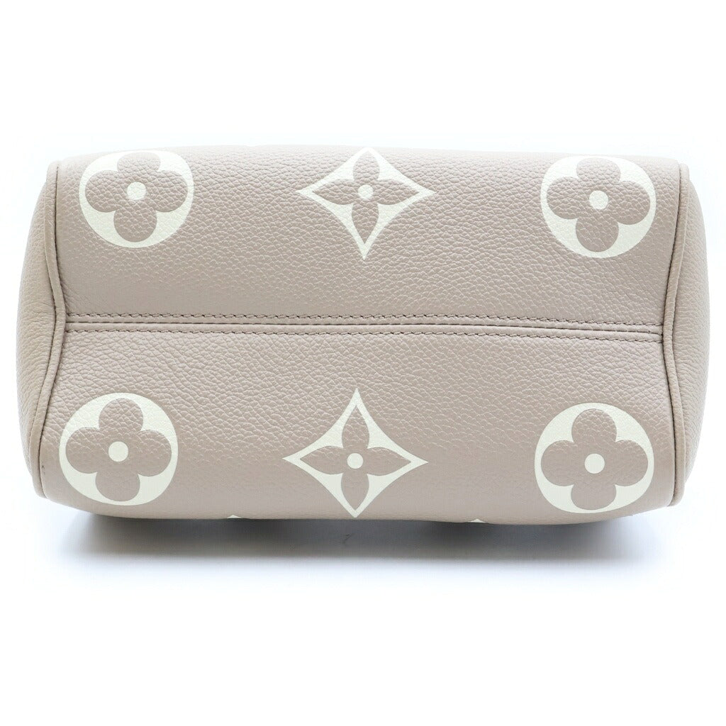 LOUIS VUITTON(ルイヴィトン) モノグラムアンプラント スピーディバンドリエール20 ハンド ショルダーバッグ 2WAY ベージュ レザー M46575 ゴールド金具