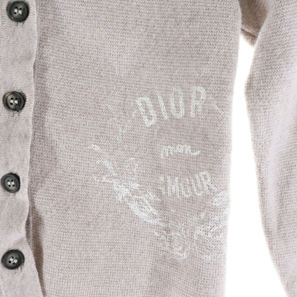 DIOR(ディオール) ニット カーディガン ベージュ カシミヤ キッズ