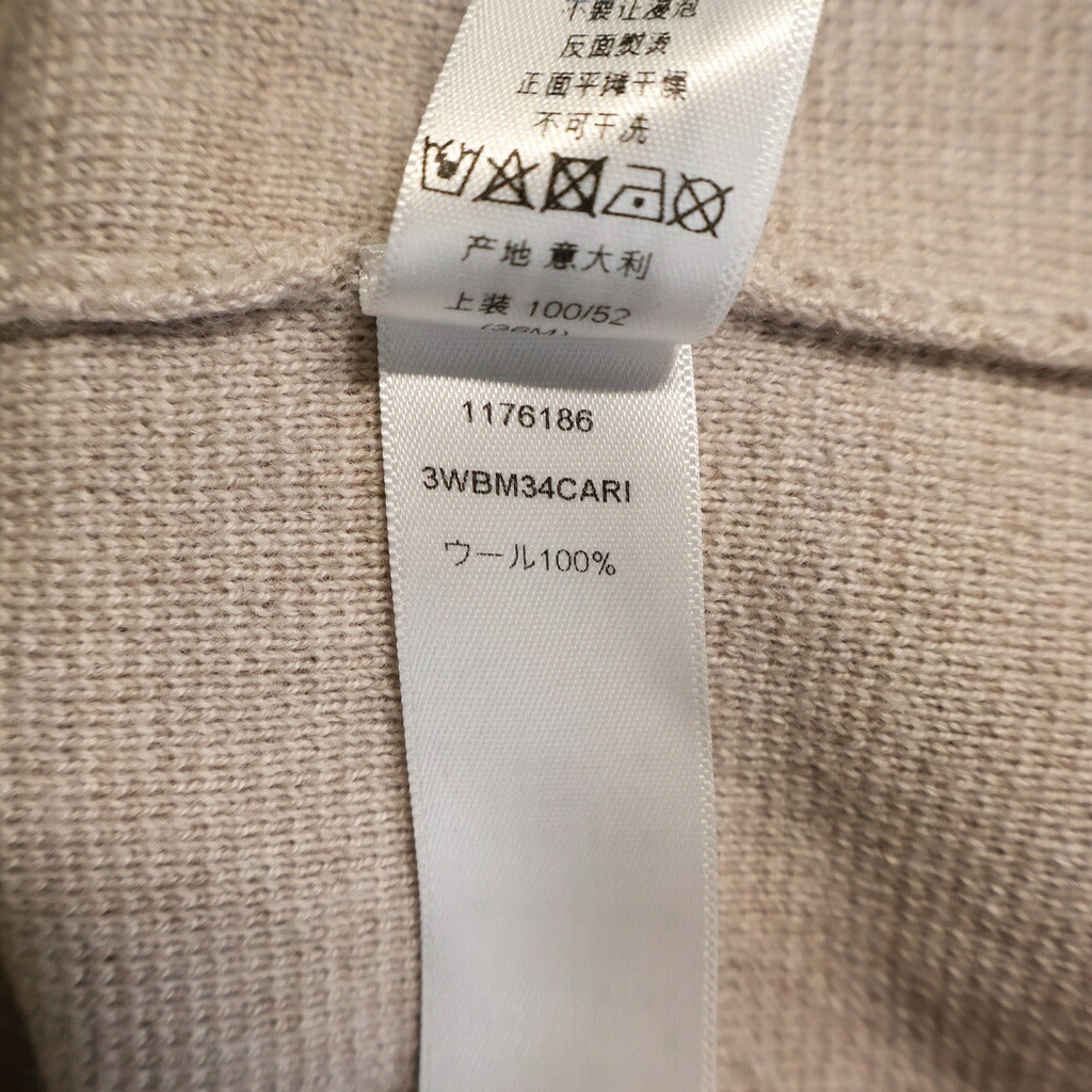 DIOR(ディオール) ニット カーディガン ベージュ カシミヤ キッズ