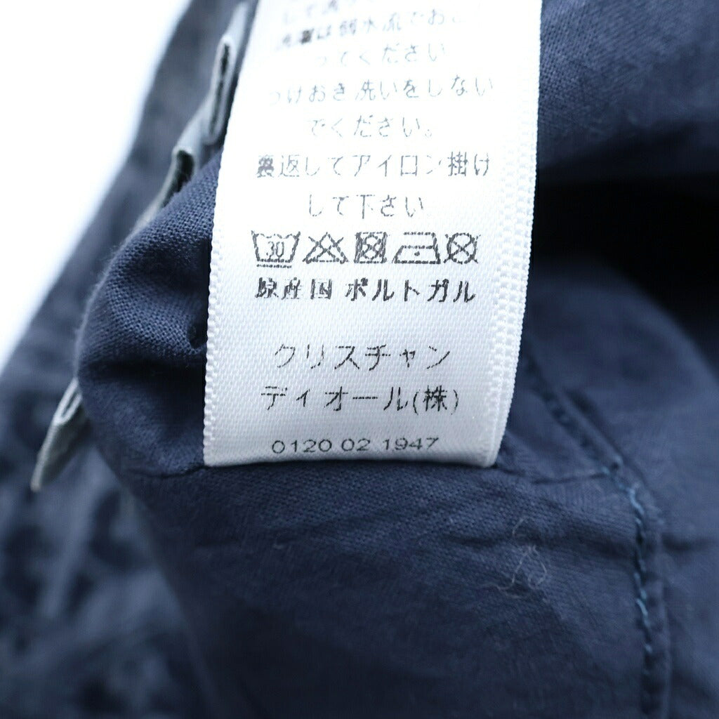 DIOR(ディオール) オブリーク バケットハット ネイビー コットン 帽子 キッズ
