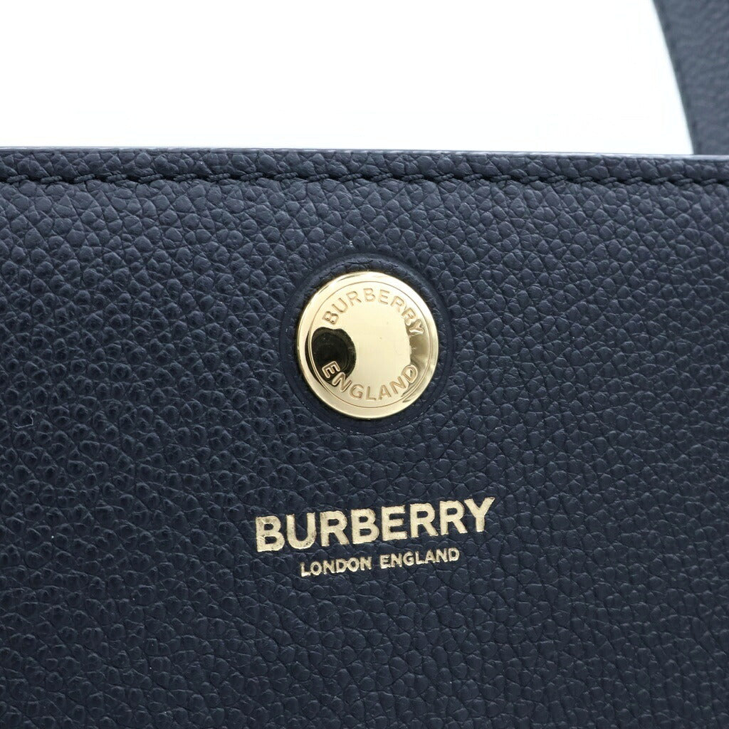 BURBERRY(バーバリー) ハンドバッグ ショルダーバッグ 2way カーフスキン レザー ブラック 8016788