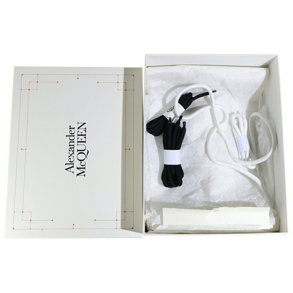 Alexander McQueen(アレキサンダーマックイーン) フレックス ローカットスニーカー ブラック レザー 808181