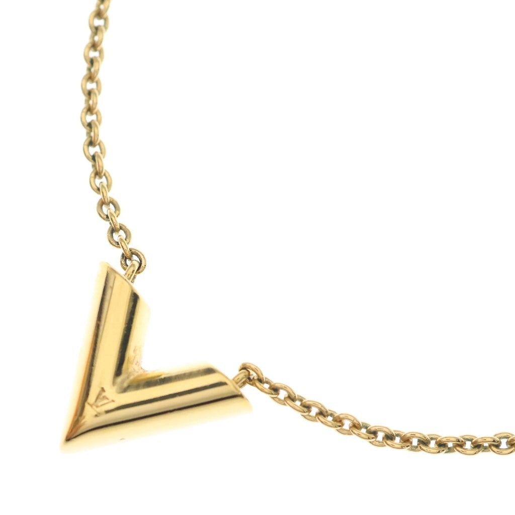 LOUIS VUITTON(ルイヴィトン) エセンシャルV ネックレス ペンダント GP メッキ ゴールド M61083