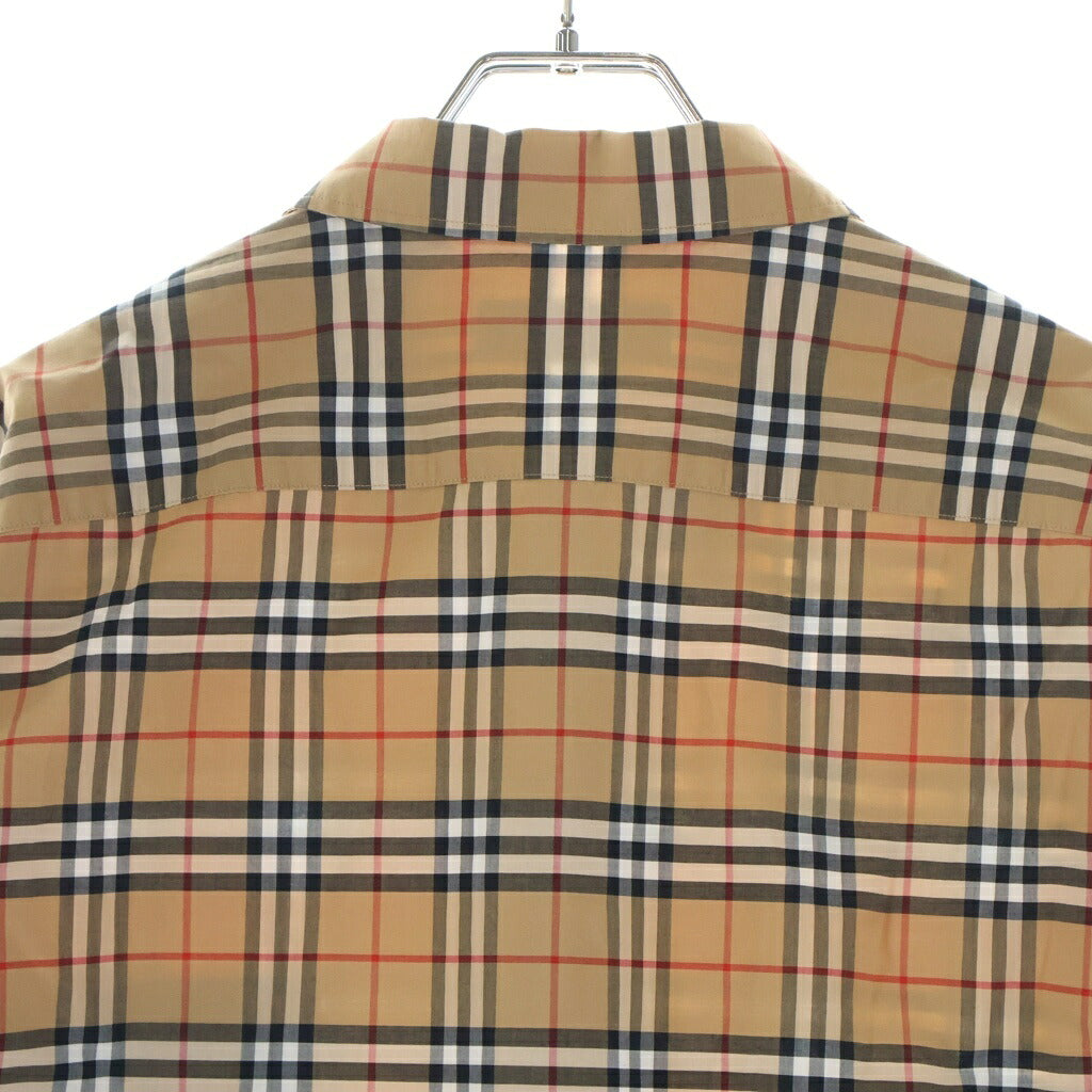 BURBERRY(バーバリー) ノバチェック総柄 長袖シャツ ベージュ 8004832