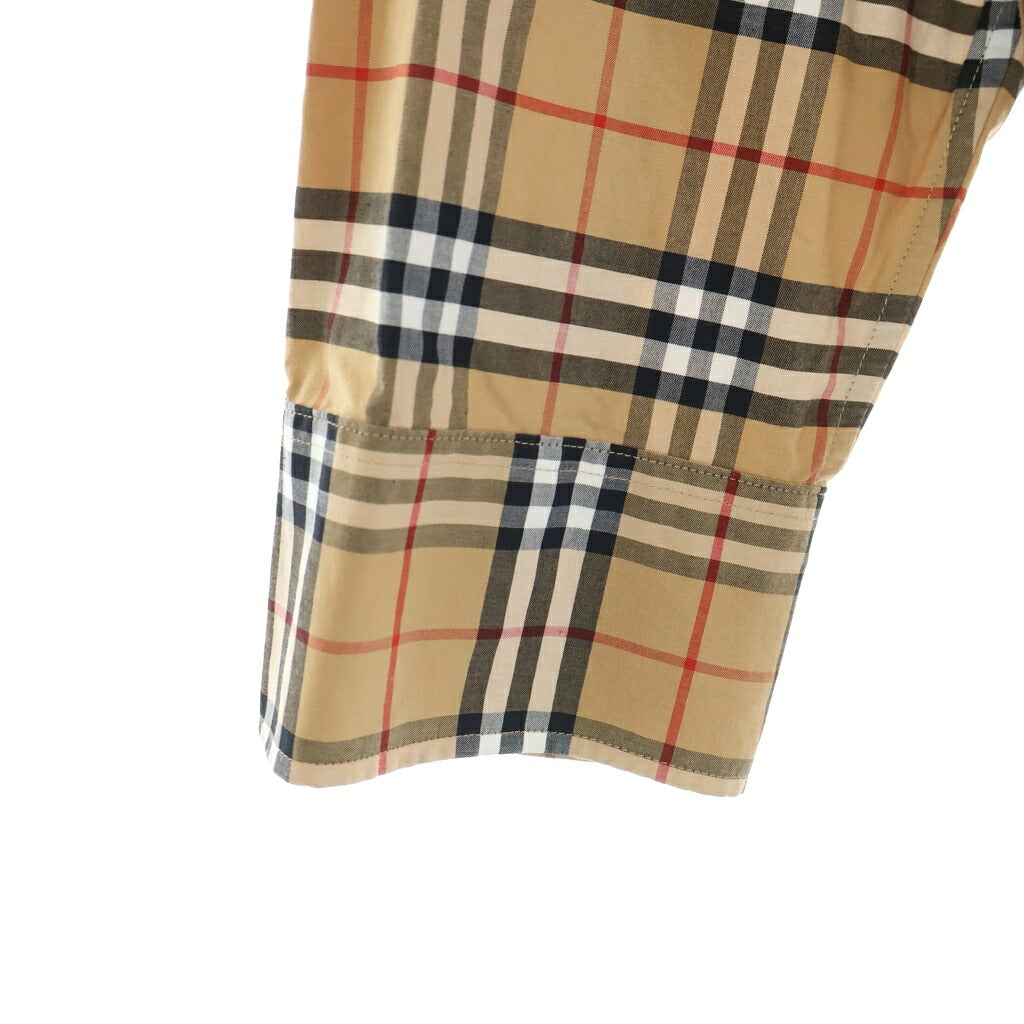 BURBERRY(バーバリー) ノバチェック総柄 長袖シャツ ベージュ 8004832