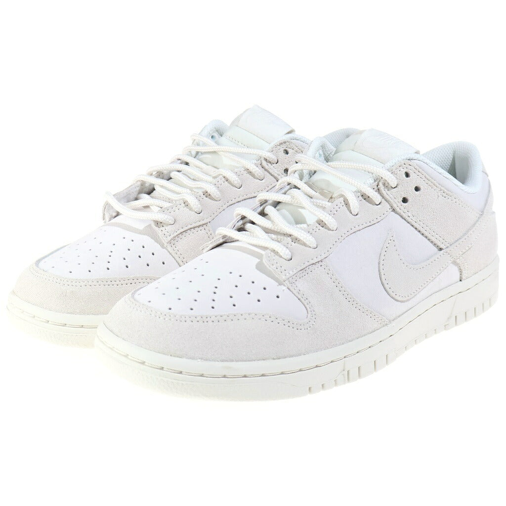 NIKE(ナイキ) Dunk Low Retro Phantom ダンク ロー レトロ SE "ファントム" ローカットスニーカー スエード ホワイト #27.5cm IB6651-003""