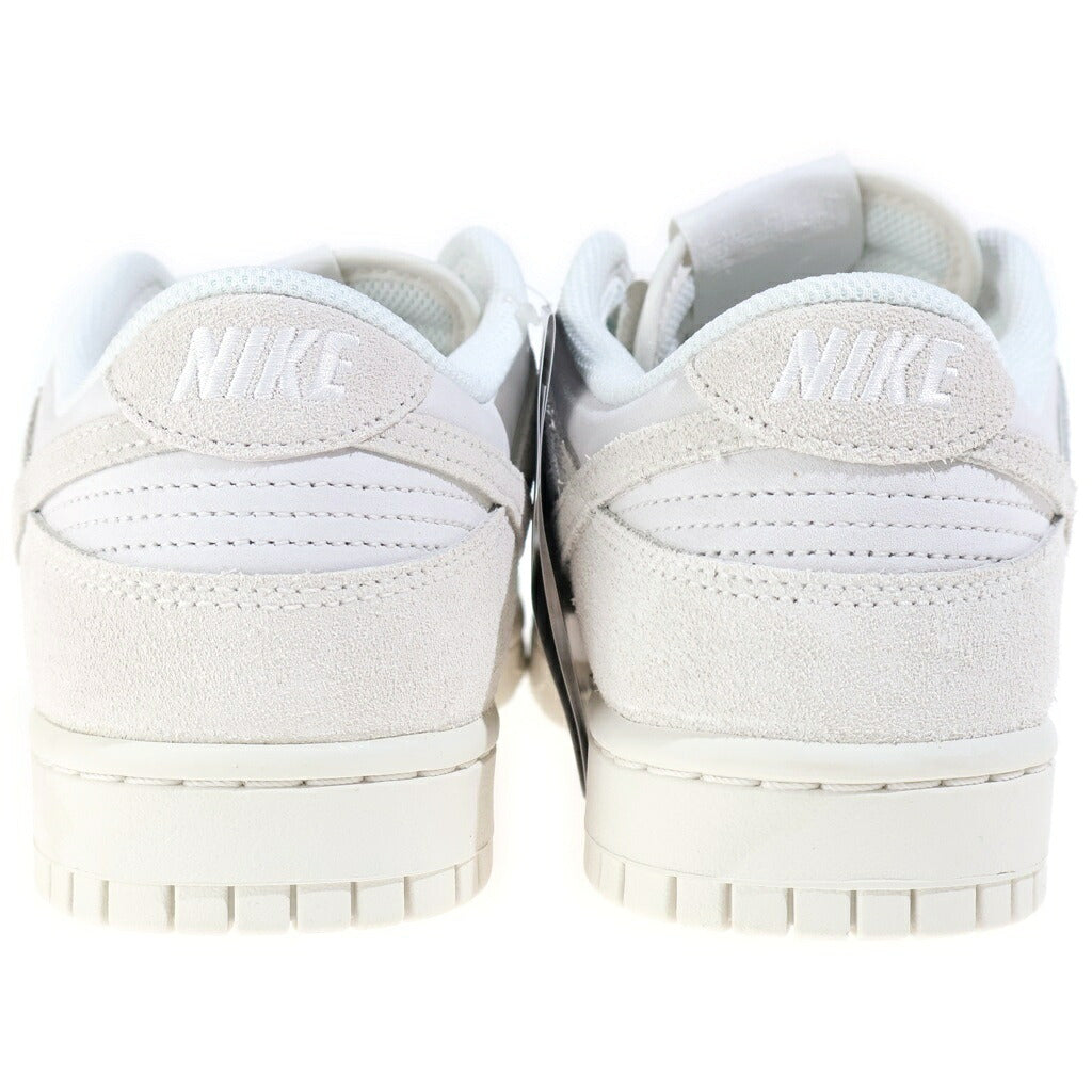 NIKE(ナイキ) Dunk Low Retro Phantom ダンク ロー レトロ SE "ファントム" ローカットスニーカー スエード ホワイト #27.5cm IB6651-003""