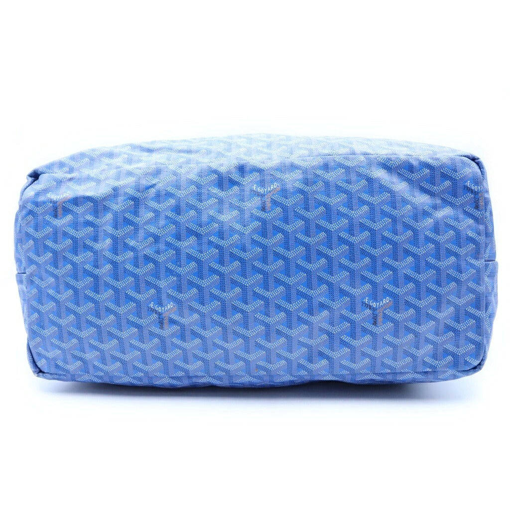 GOYARD(ゴヤール) サンルイGM トートバッグ ハンドバッグ ブルー レザー
