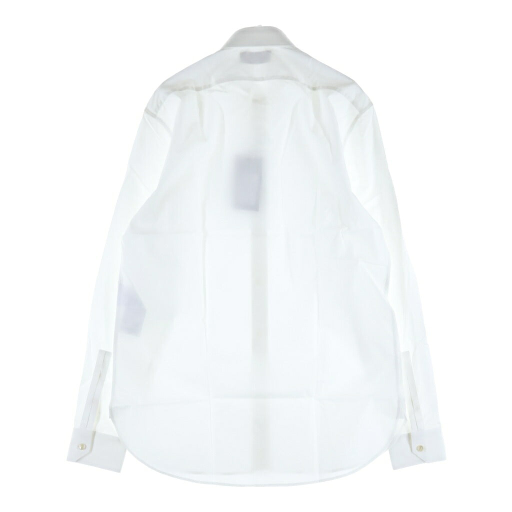 SAINT LAURENT PARIS(サンローランパリ) ユニフォーム プレーン コットン長袖シャツ ホワイト 638427