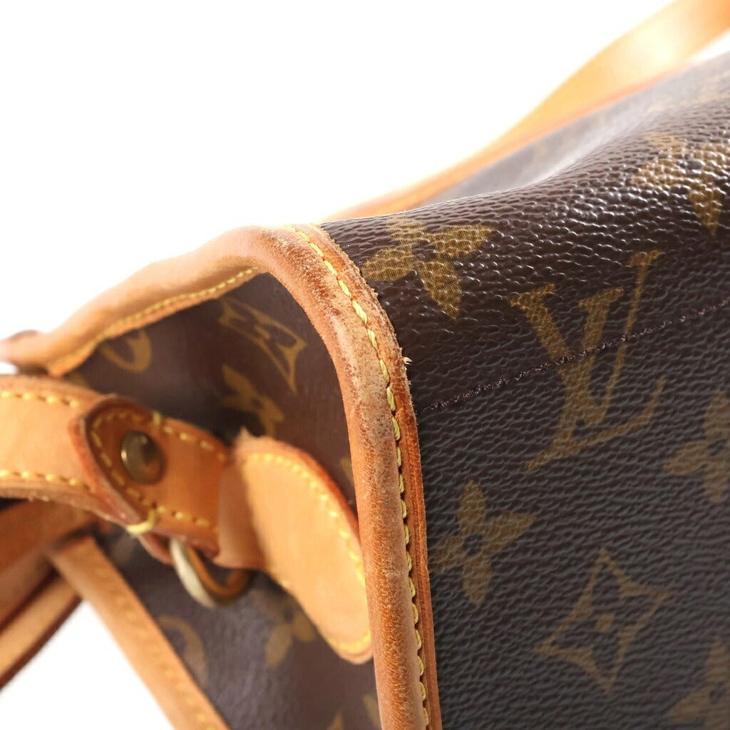 LOUIS VUITTON(ルイヴィトン) モノグラム ポパンクールロン ショルダーバッグ ブラウン PVC×レザー M40008