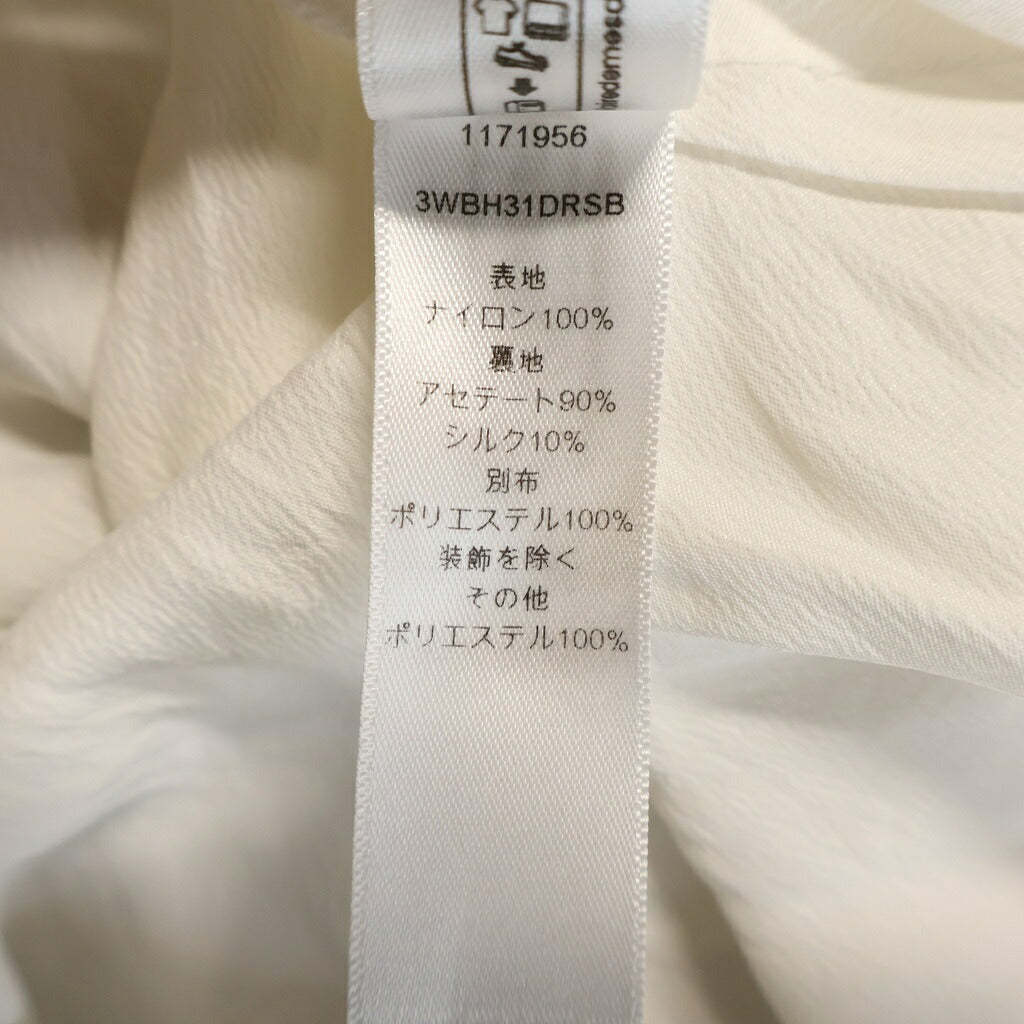 Christian Dior(クリスチャンディオール) ノースリーブ ワンピース キッズ ラメ レース ポリエステル ホワイト 3WBH31DRSB レディース