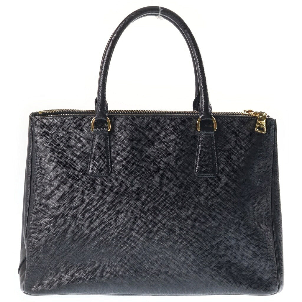 PRADA(プラダ) ガレリア ミディアム 2WAYハンドバッグ ショルダーバッグ ブラック サフィアーノ レザー BN2863 ゴールド金具