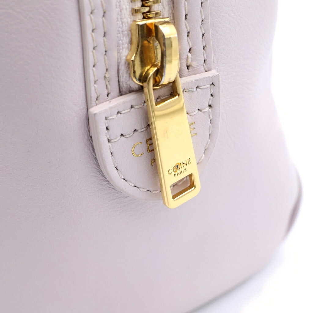 CELINE(セリーヌ) キュイルトリオンフ スモールボストンバッグ ハンドバッグ ショルダーバッグ 2WAY レザー ピンク 10P04 3ESM