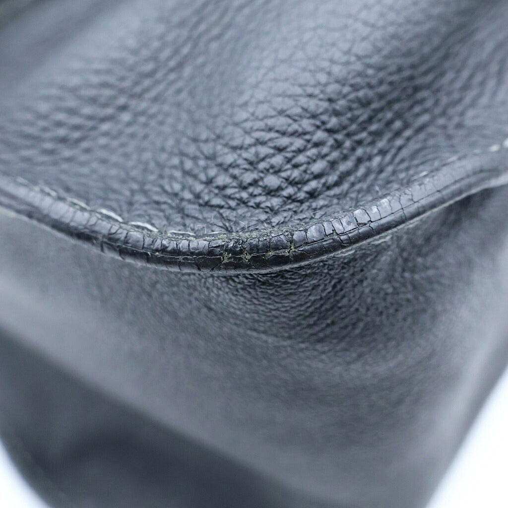 Chloe(クロエ) マーシー 2WAYハンドバッグ ショルダーバッグ ブラック レザー ゴールド金具