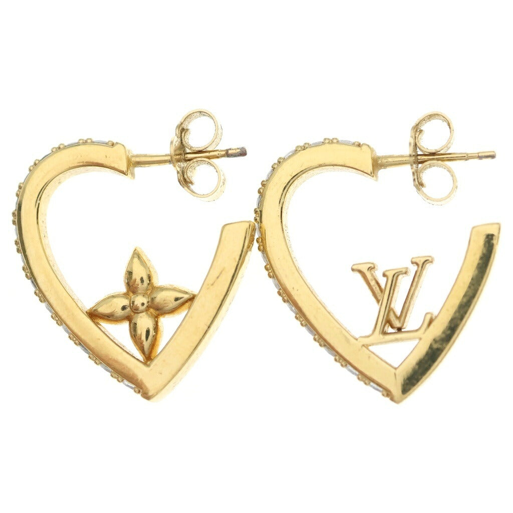 LOUIS VUITTON(ルイヴィトン) マイLVラブ ハート ピアス ゴールド GP M01616