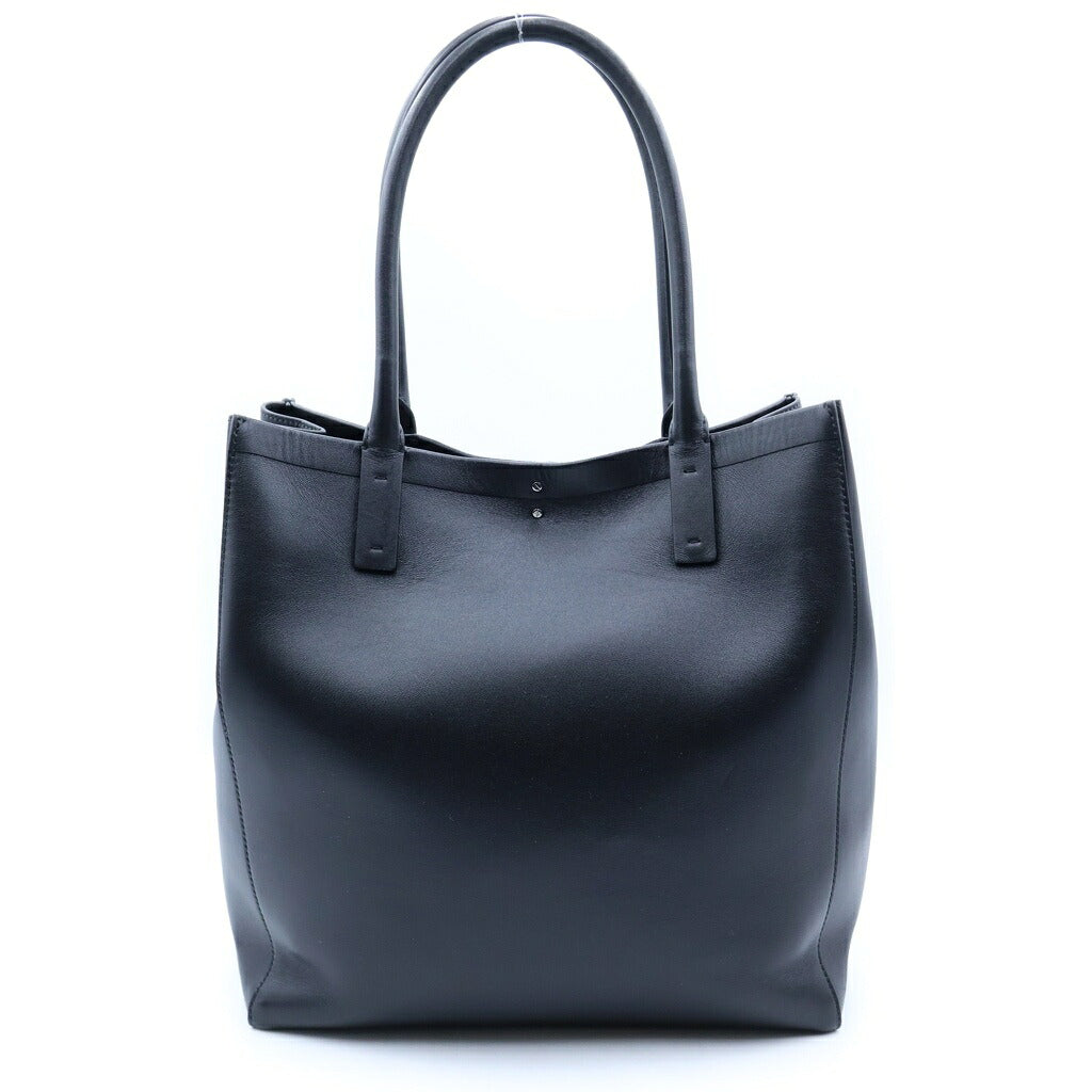 VALENTINO GARAVANI(ヴァレンチノガラヴァーニ) VTロゴ シグネチャー トートバッグ ハンドバッグ ミディアム ブラック レザー 5Y0B0C97JHH