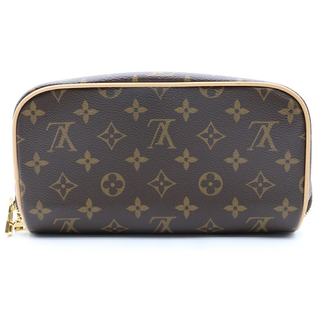 LOUIS VUITTON(ルイヴィトン) モノグラム トレイタリー PVC レザー ハンド バッグ ブラウン M11750 RFID