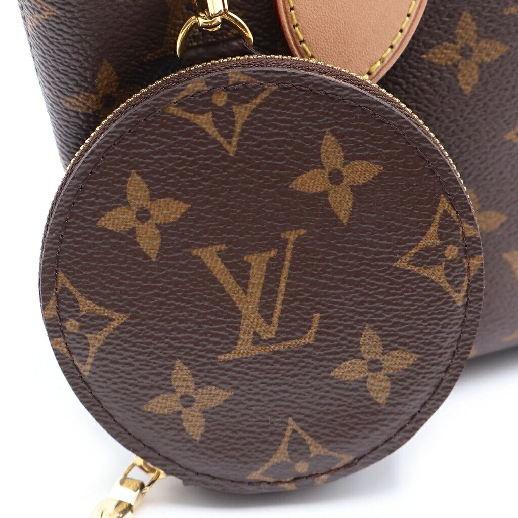 LOUIS VUITTON(ルイヴィトン) モノグラム ネヴァーフルBB ハンドバッグ ショルダーバッグ 2WAY ブラウン PVC×レザー M46705 ICタイプ