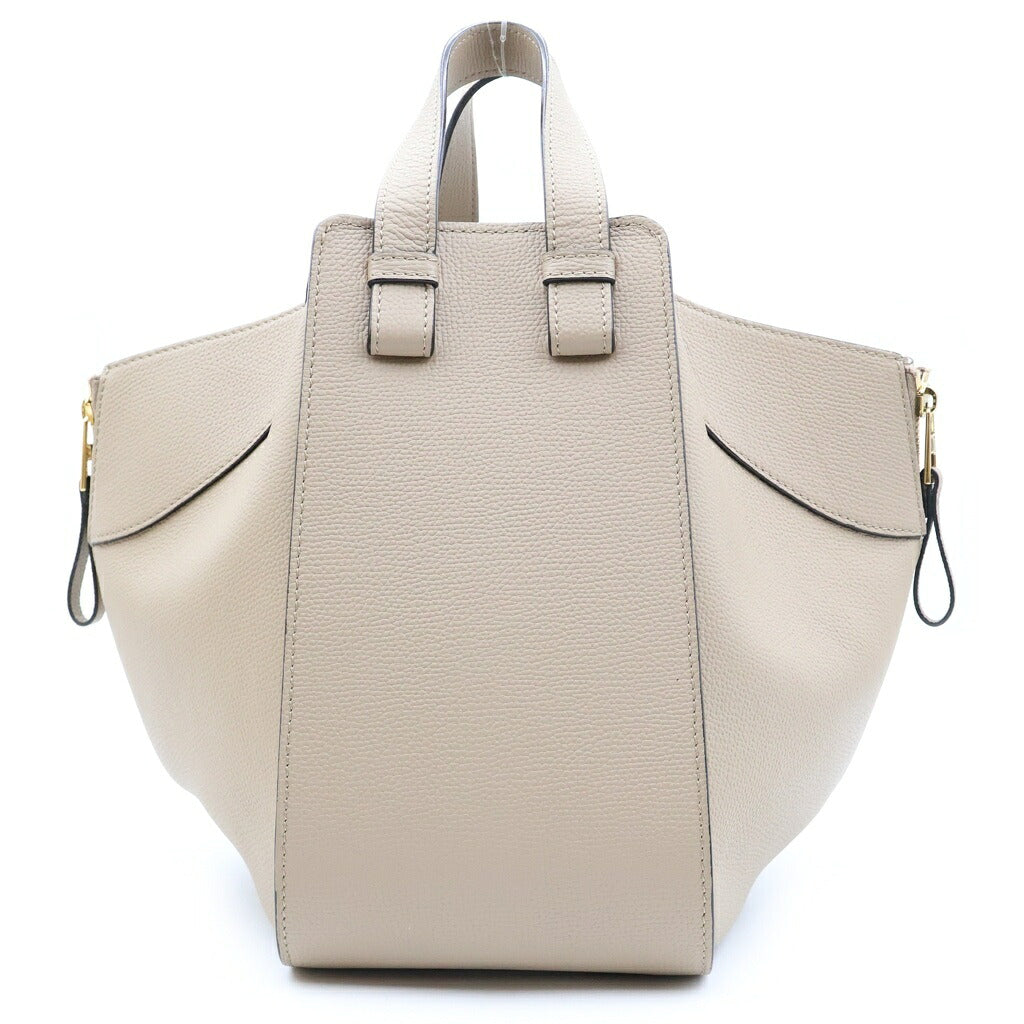 LOEWE(ロエベ) ハンモック スモール ハンドバッグ ショルダーバッグ 2WAY ベージュ レザー