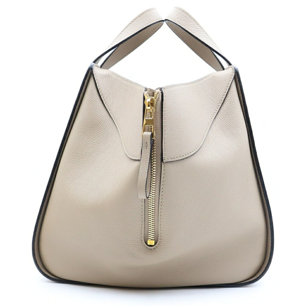 LOEWE(ロエベ) ハンモック スモール ハンドバッグ ショルダーバッグ 2WAY ベージュ レザー