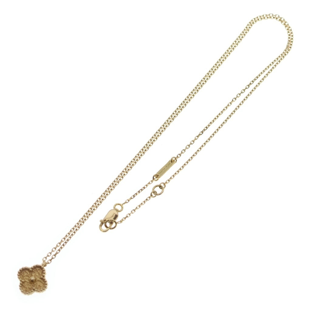 Van Cleef & Arpels(ヴァンクリーフアンドアーペル) スウィートアルハンブラ ネックレス ピンクゴールド Au750PG VCARO8DF00