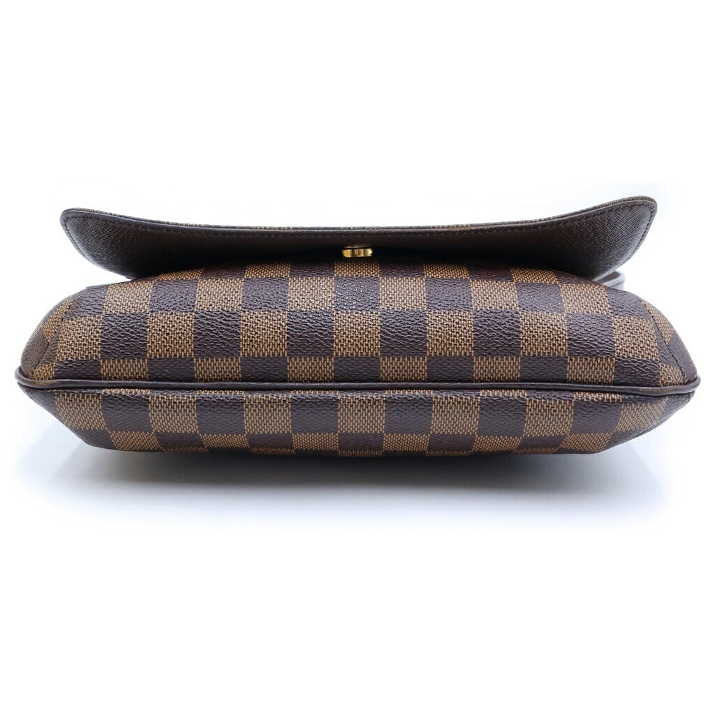 LOUIS VUITTON(ルイヴィトン) ダミエ エベヌ ミュゼットタンゴ ショート ハンドバッグ ワンショルダーバッグ ブラウン PVC×レザー N51255