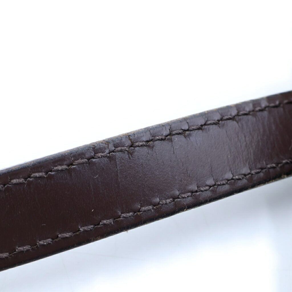 LOUIS VUITTON(ルイヴィトン) ダミエ エベヌ ミュゼットタンゴ ショート ハンドバッグ ワンショルダーバッグ ブラウン PVC×レザー N51255