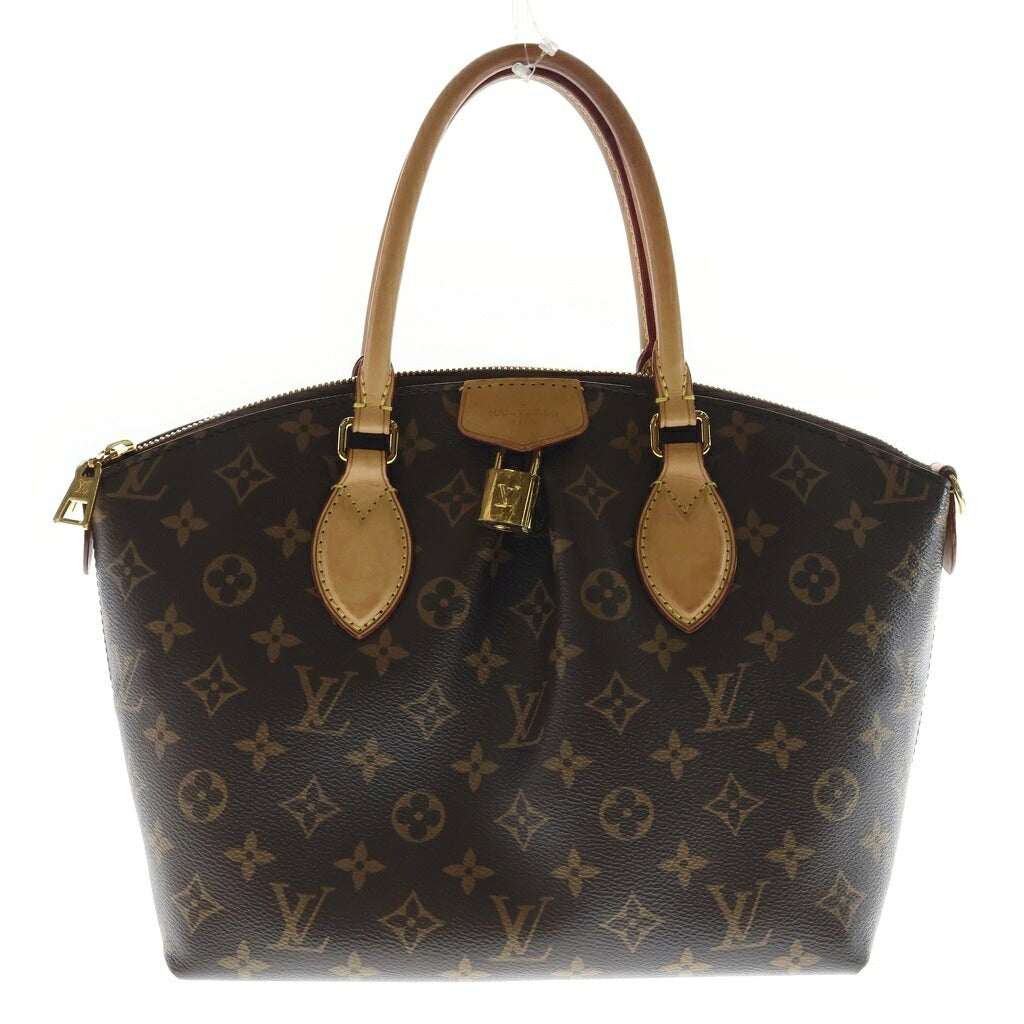 LOUIS VUITTON(ルイヴィトン) モノグラム ボエシNM PM ハンドバッグ ショルダーバッグ 2WAY ブラウン PVC×レザー M45986 ICタイプ