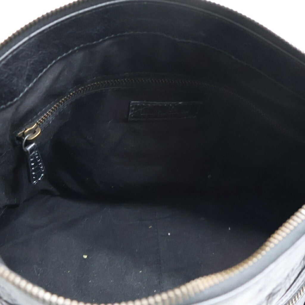 BALENCIAGA(バレンシアガ) ル・シティ モト スモール ショルダーバッグ ブラック レザー 846188・1000