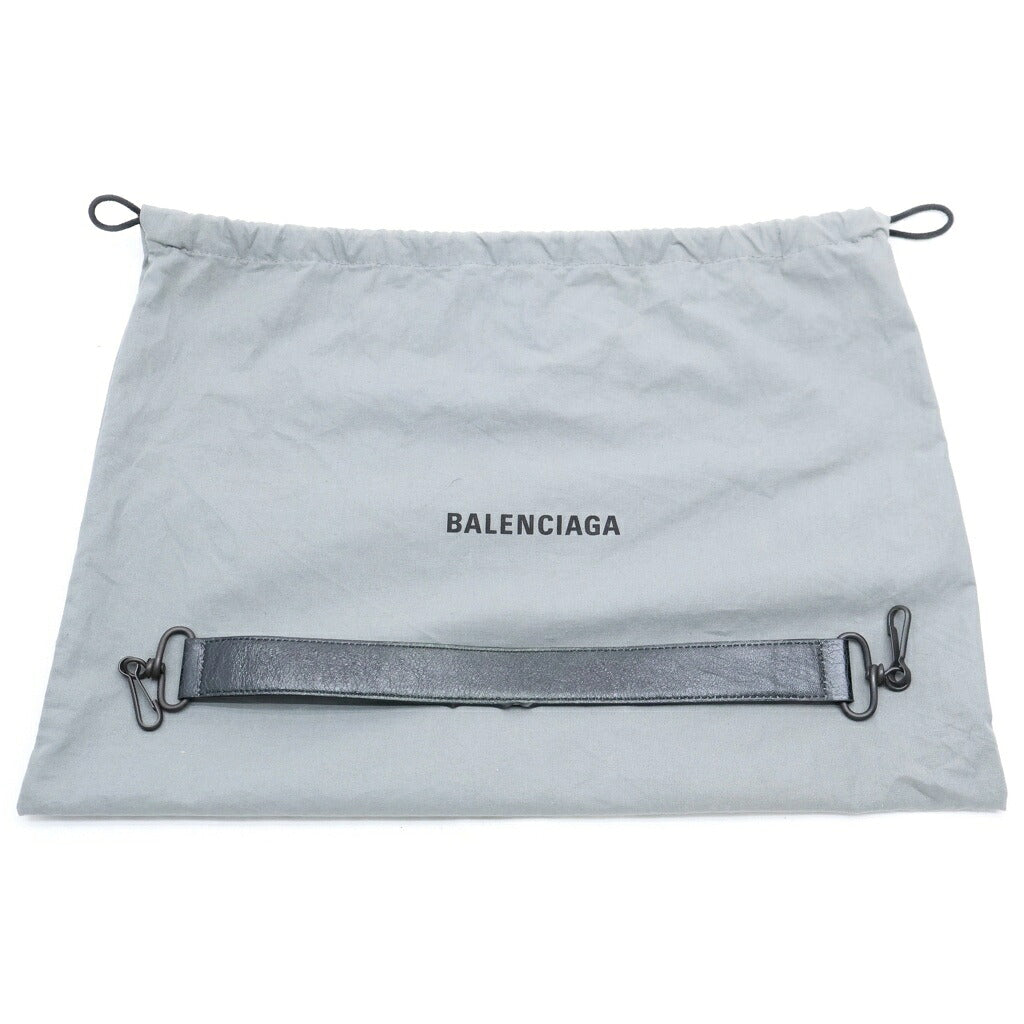 BALENCIAGA(バレンシアガ) ル・シティ モト スモール ショルダーバッグ ブラック レザー 846188・1000