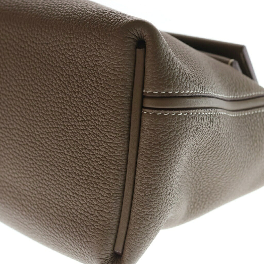 HERMES(エルメス) 24/24 ヴァンキャトル29 2wayショルダーバック ハンドバック エトゥープ シルバー金具 Z刻印