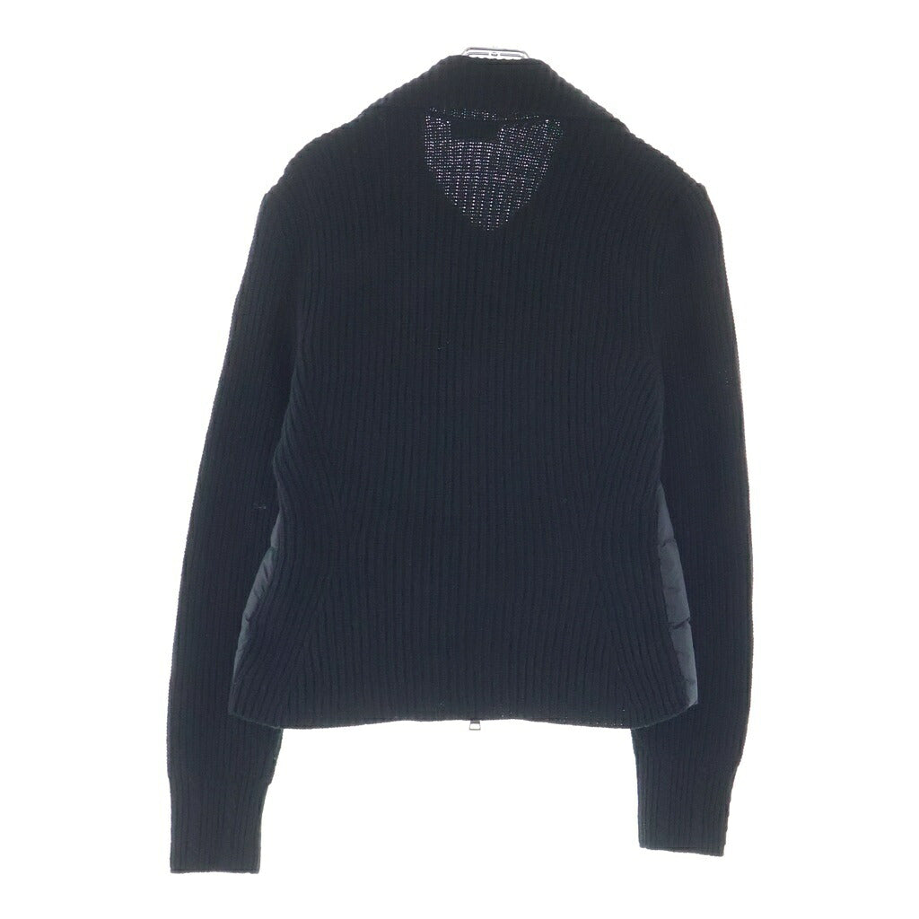 MONCLER(モンクレール) cardigan tricot ダウンジャケット カーディガン ブラック ダウン/ウール J20939B00033