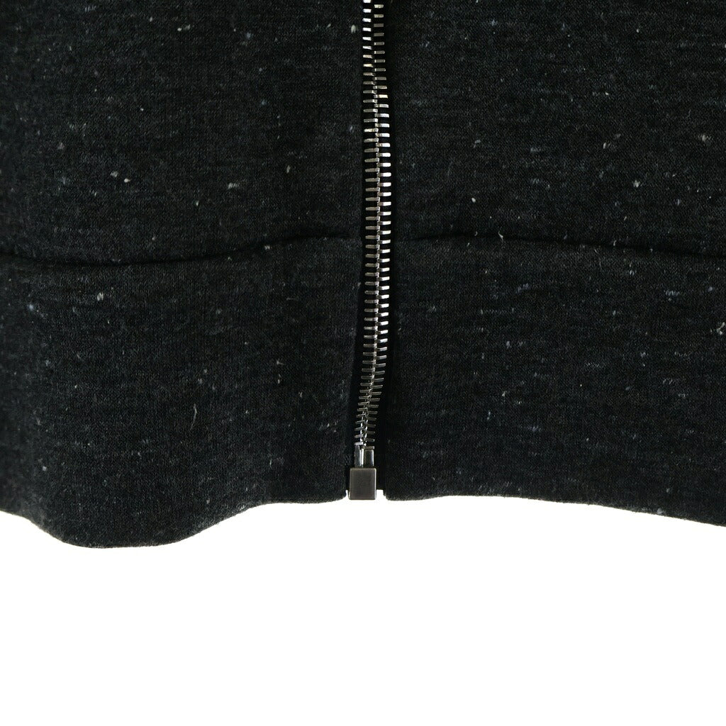 MONCLER(モンクレール) フーディ パーカー ジップアップ 長袖 ロゴ ワッペン レーヨン コットン グレー B23918407400