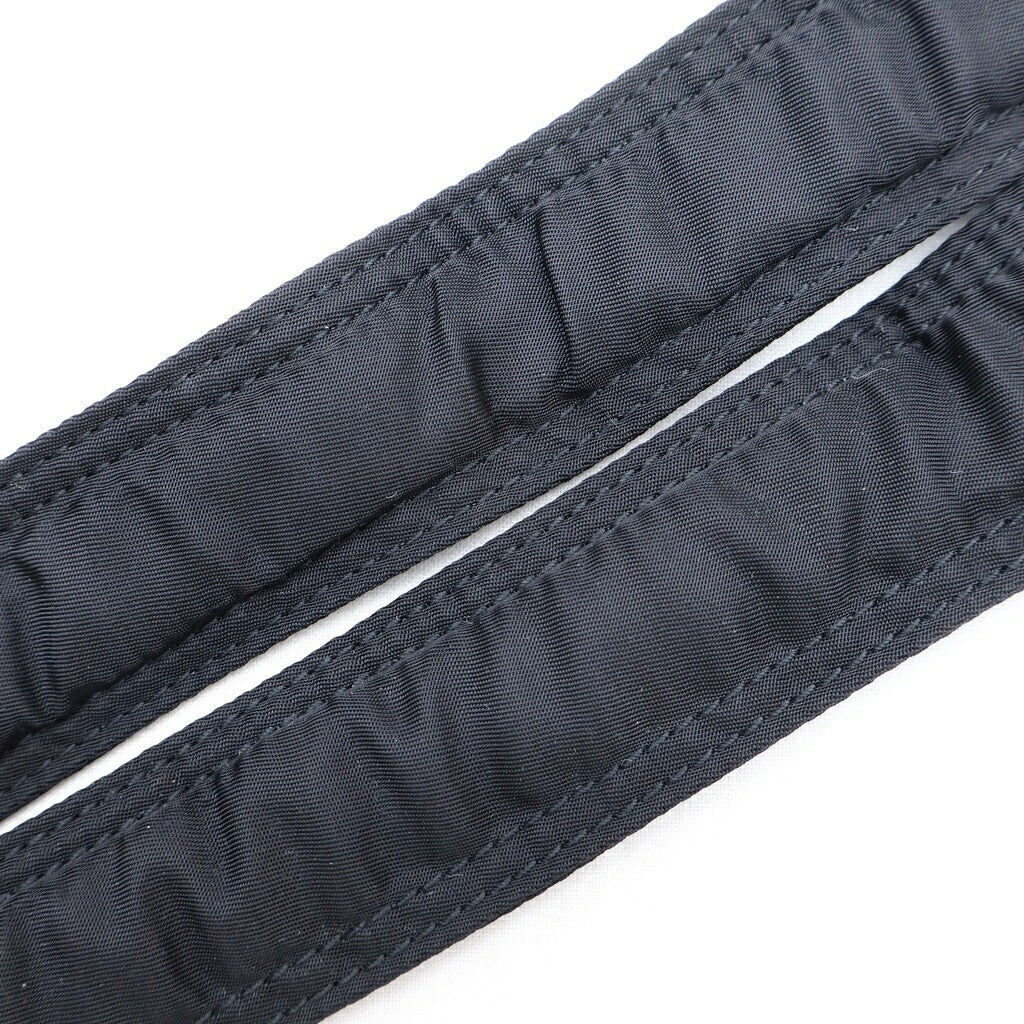 YVES SAINT LAURENT(イヴサンローラン) ニキ カサンドラ メッセンジャーバッグ ショルダーバッグ ブラック ナイロン 757146 ブラック金具