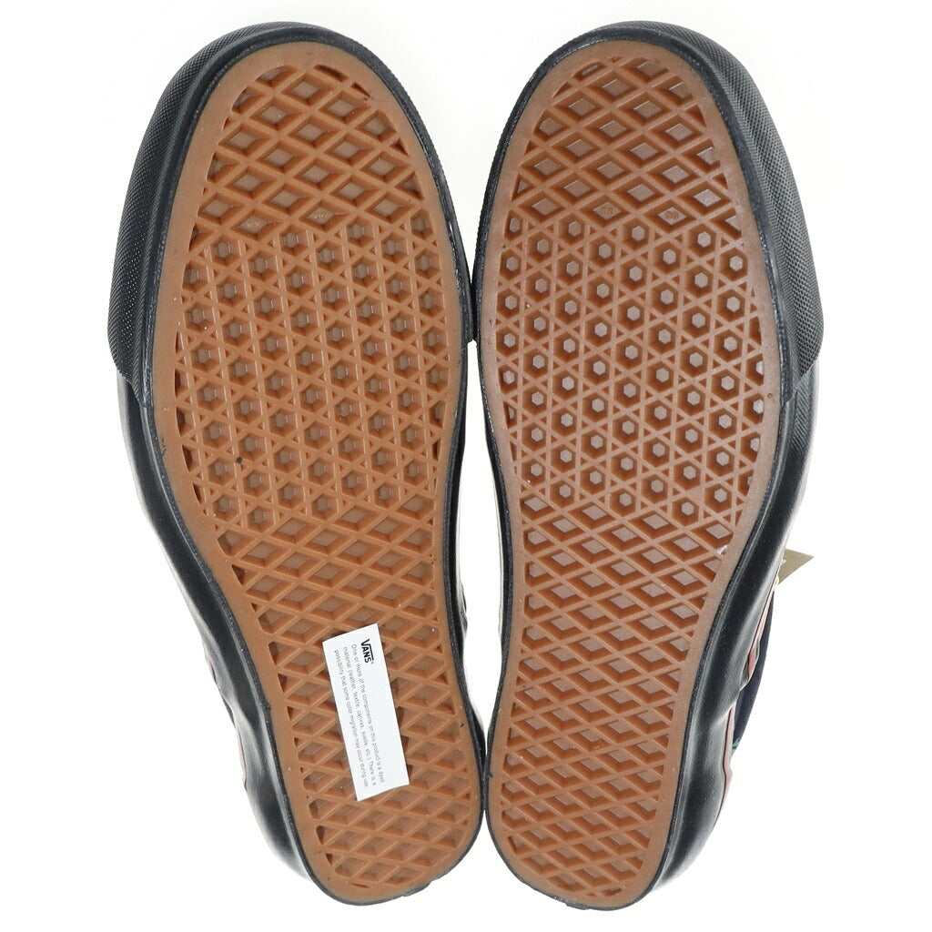 GUCCI(グッチ) × VANS VAULT OG Classic ネイビー/ピンク スリッポン スタッズ