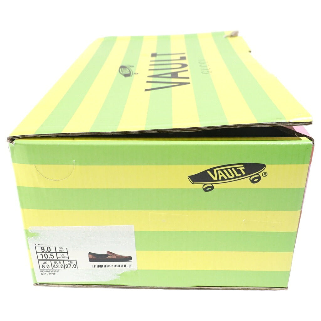 GUCCI(グッチ) × VANS VAULT OG Classic ネイビー/ピンク スリッポン スタッズ