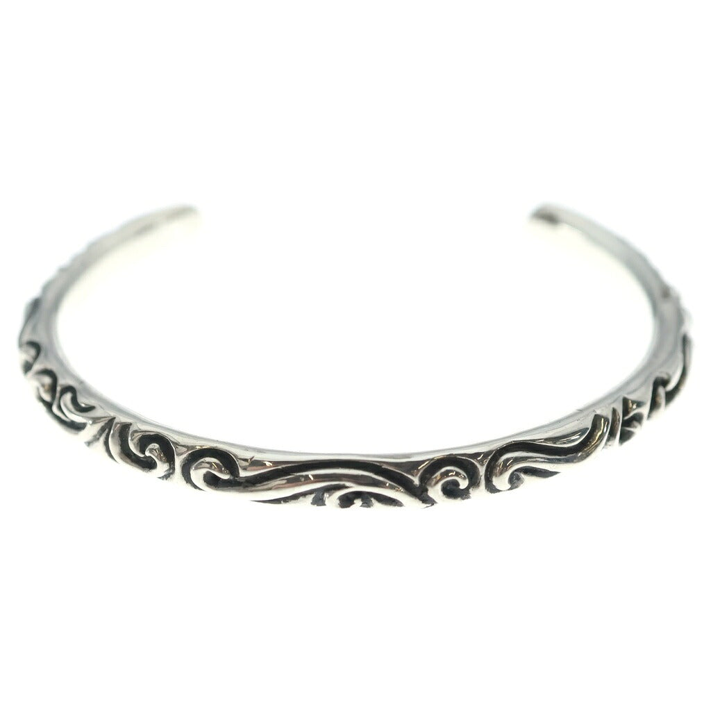 CHROME HEARTS(クロムハーツ) BANGLE SCROLL ブレスレット バングル SV925 シルバー 18.5g
