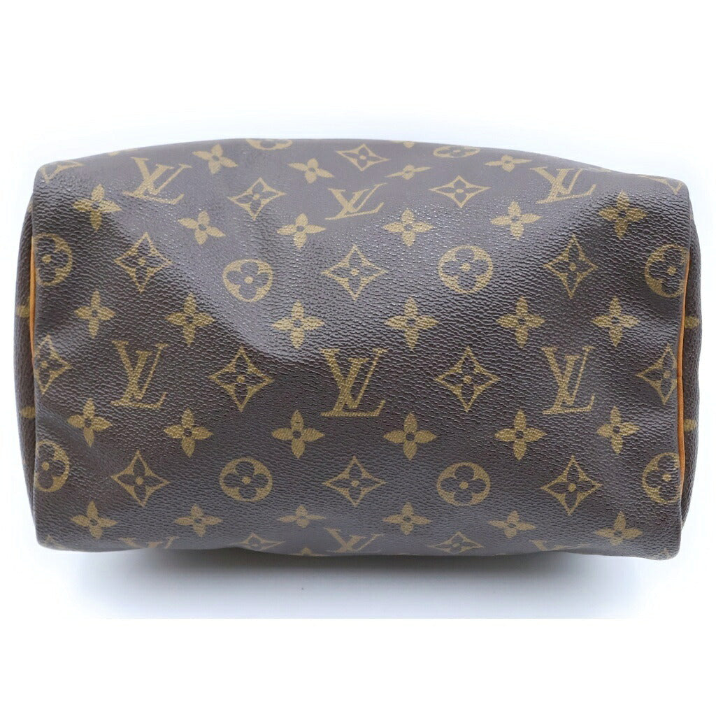 LOUIS VUITTON(ルイヴィトン) モノグラム スピーディ25 ハンドバッグ ブラウン PVCレザー M41528
