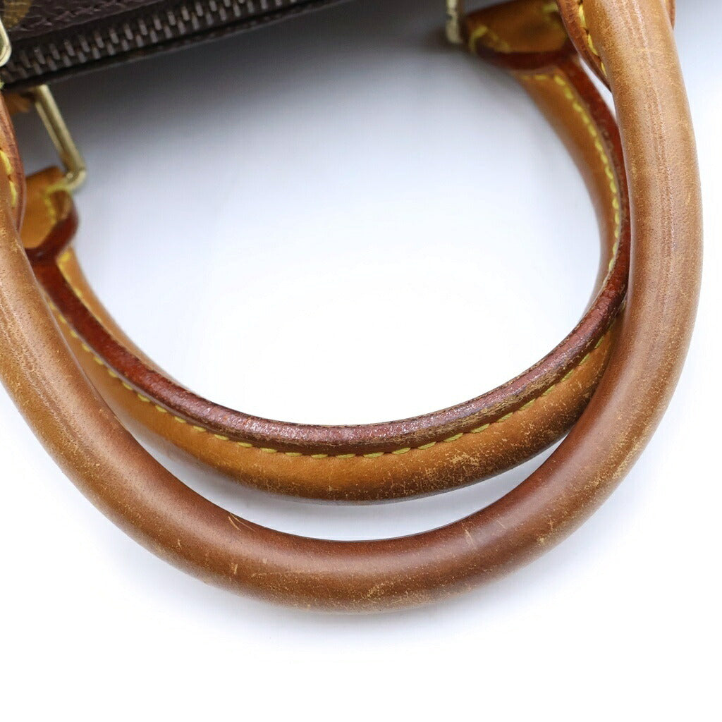 LOUIS VUITTON(ルイヴィトン) モノグラム スピーディ25 ハンドバッグ ブラウン PVCレザー M41528