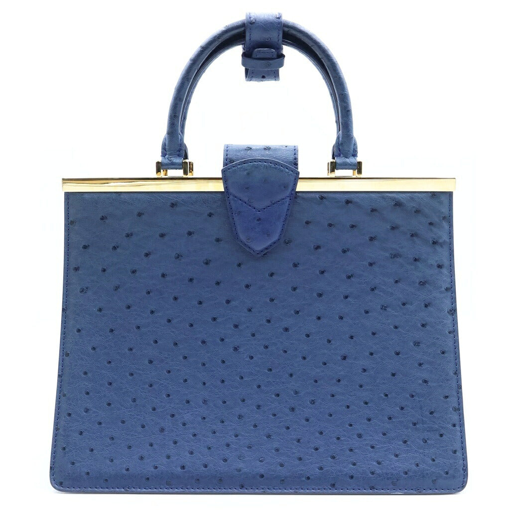 LOUIS VUITTON(ルイヴィトン) ディーセス ハンドバッグ ゴールド金具 ブルー レザー