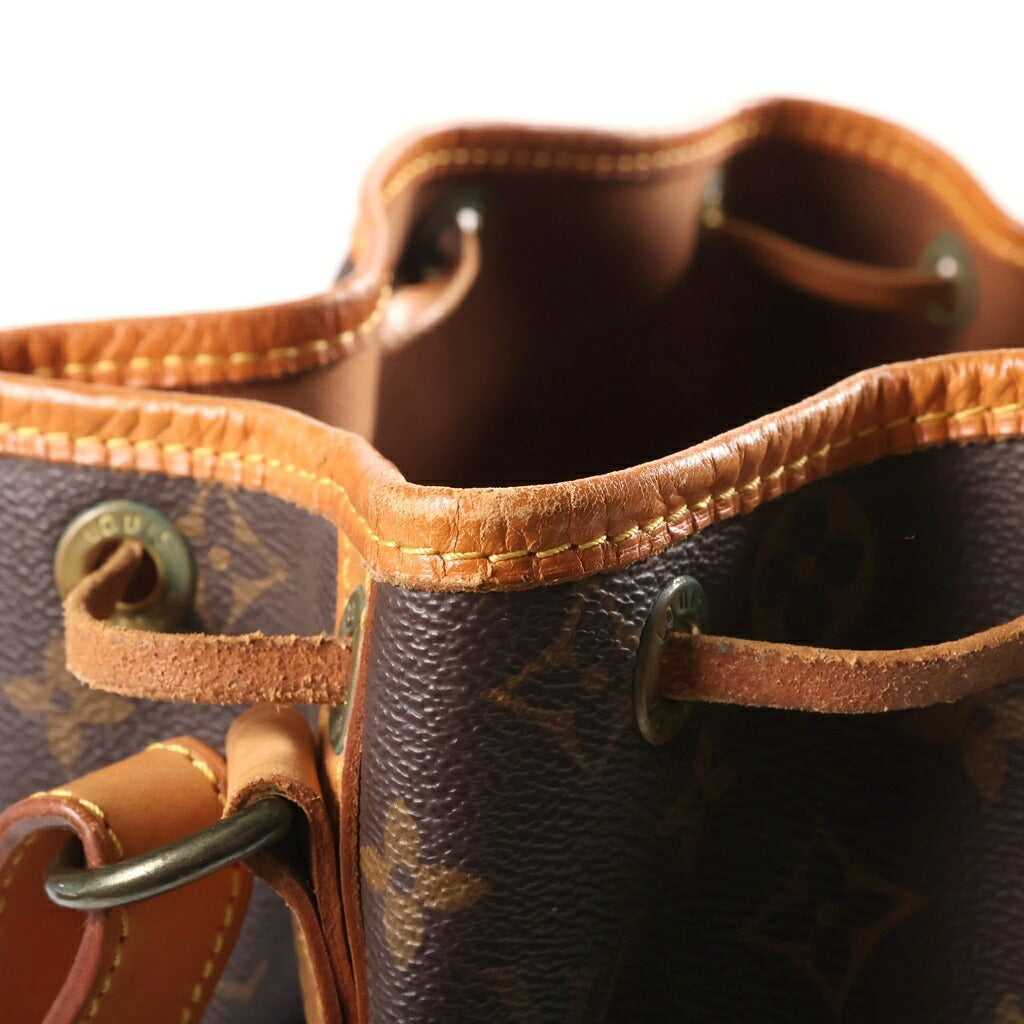 LOUIS VUITTON(ルイヴィトン) モノグラム プチノエ ワンショルダーバッグ ハンドバッグ ブラウン PVC×レザー M42226