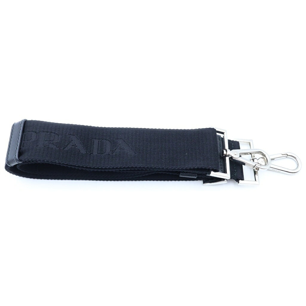 PRADA(プラダ) トライアングルロゴ トートバッグ ショルダーバッグ 2WAY ナイロン×レザー ブラック BR4051