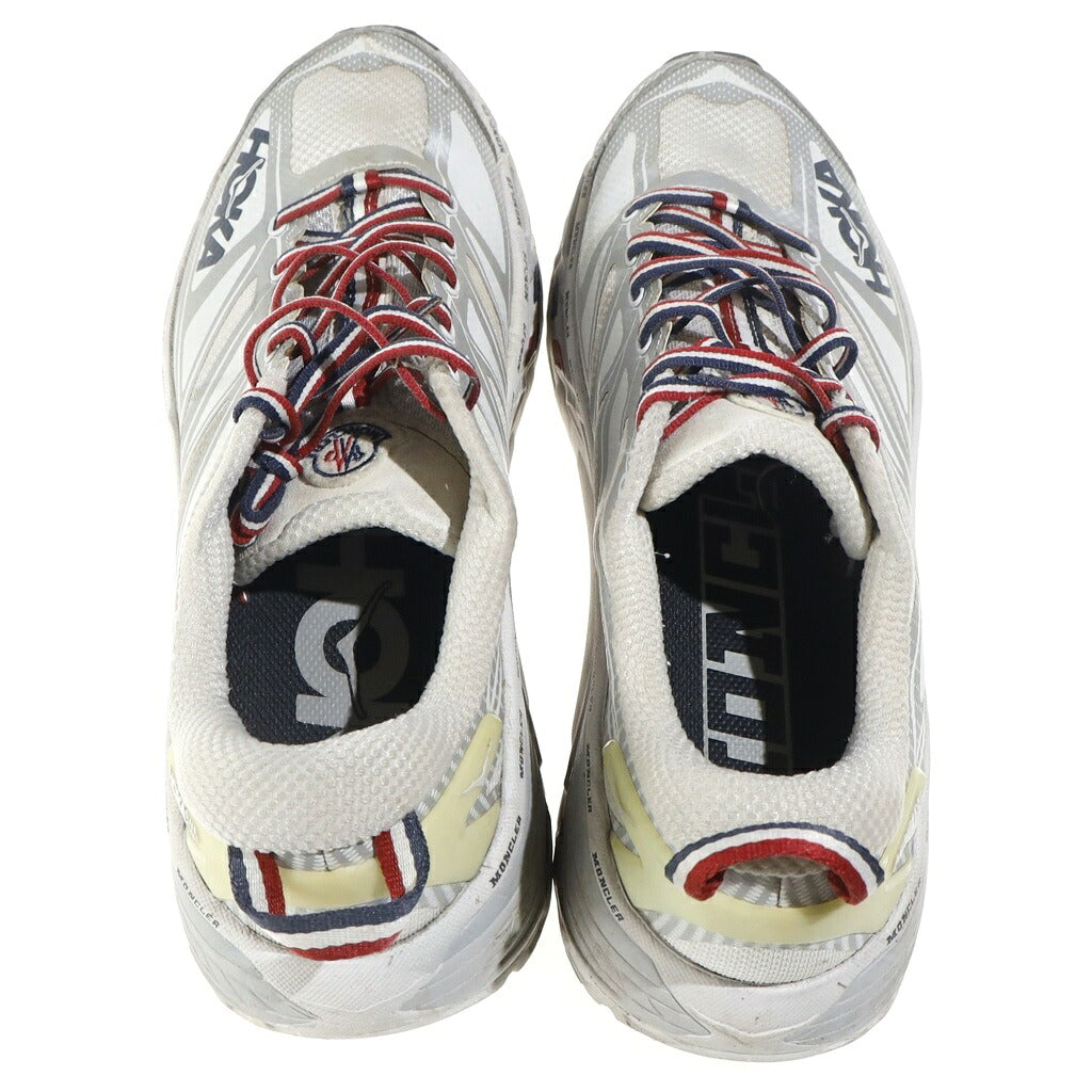 HOKA ONE ONE(ホカオネオネ) ×モンクレール Mafate Speed2 マファテ スピード ローカットスニーカー アイボリー