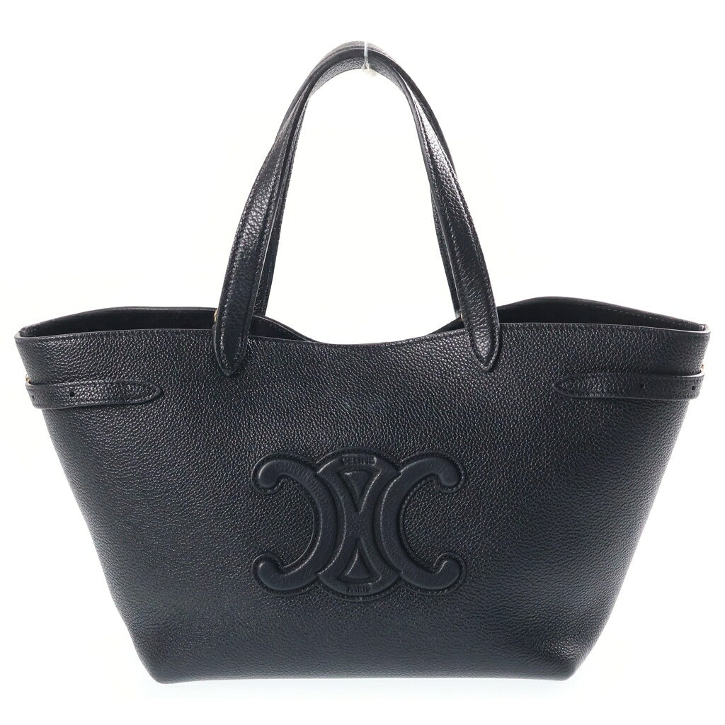 CELINE(セリーヌ) ミニ カバ アナイス ハンドバッグ ショルダーバッグ 2way キュルイ トリオンフ ブラック 121743ENY