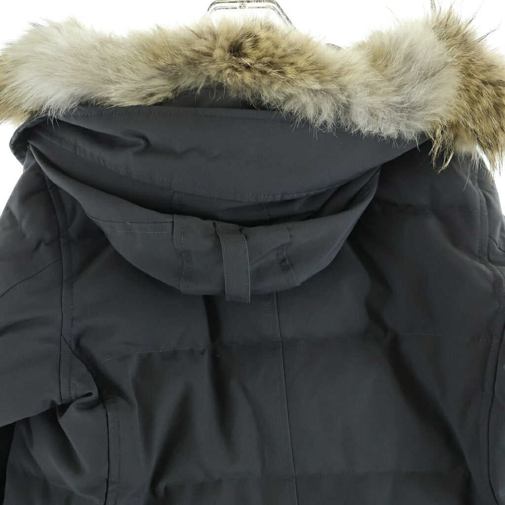 CANADA GOOSE(カナダグース) シェルバーン ファーフードダウンジャケット パーカー グレー 3802LA