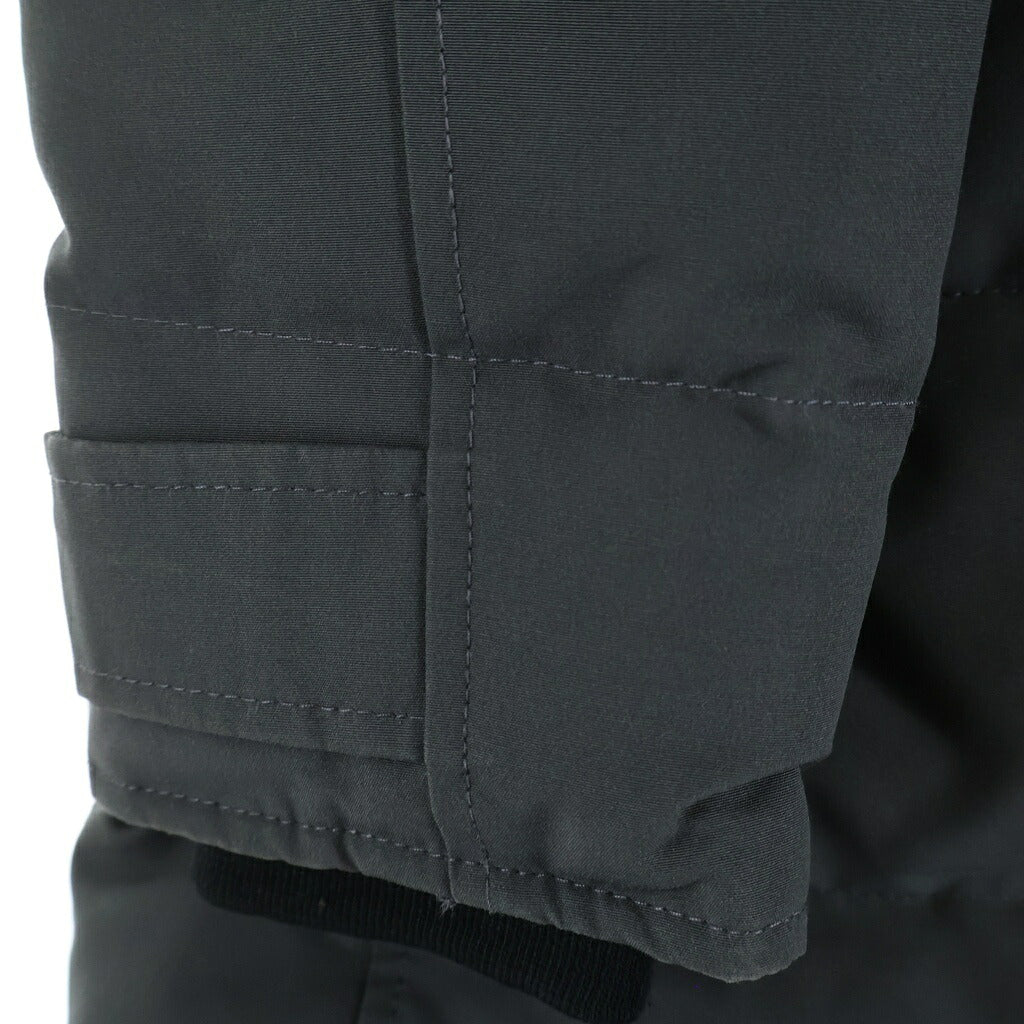 CANADA GOOSE(カナダグース) シェルバーン ファーフードダウンジャケット パーカー グレー 3802LA