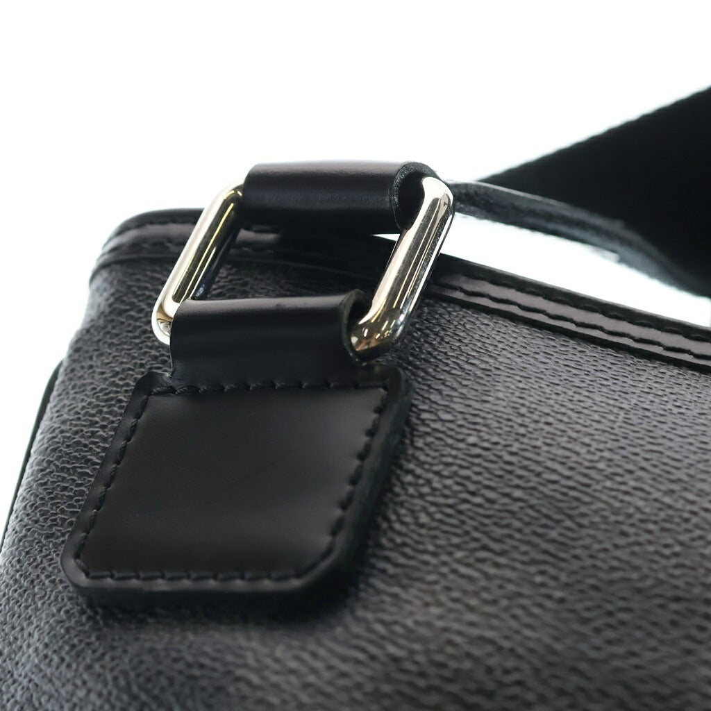 LOUIS VUITTON(ルイヴィトン) ダミエグラフィット トマス PVC レザー ショルダーバッグ ブラック N58028